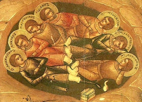 семи отроков, иже во Ефесе: Максимилиана, Иамвлиха, Мартиниана, Иоанна, Дионисия, Ексакустодиана